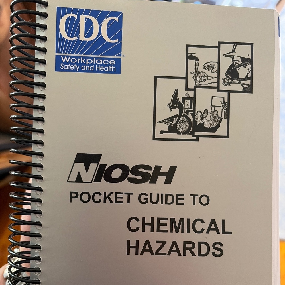 Niosh CDC Pocket Guide to Chemical Hazards